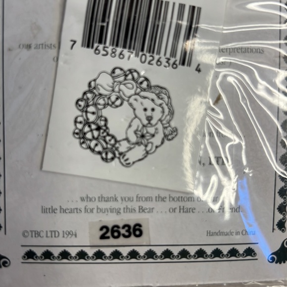 NWT Vintage Elliot on the Jingle Wreath unopened 1994 - Picture 3 of 5